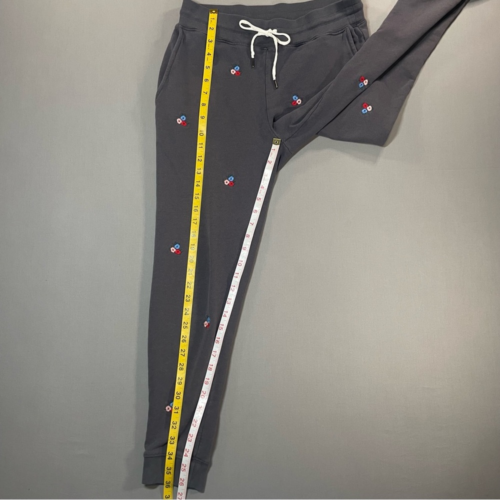 Rails Oakland Sweatpants/Joggers, Vintage Black Flower Buds - Womens Medium - Picture 15 of 16